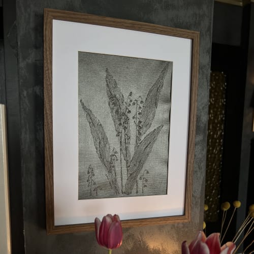 Convallaria majalis flowe | Mixed Media by IRENA TONE