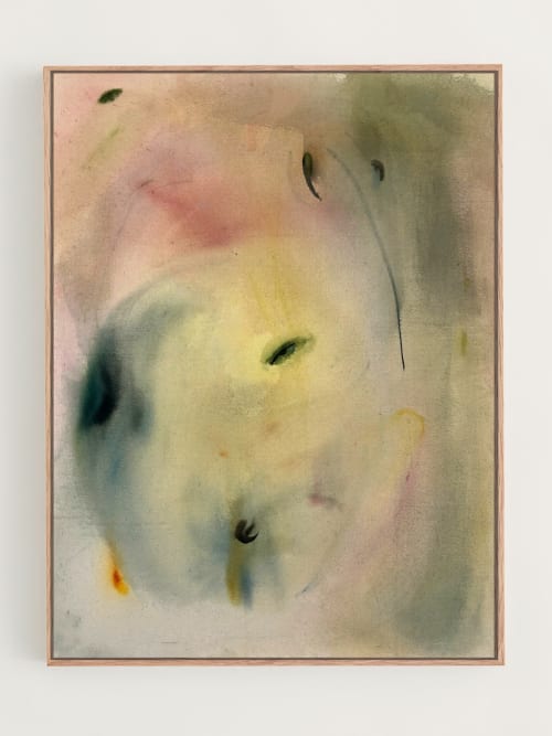 I Hope For Someone To Read My Poems | Oil And Acrylic Painting in Paintings by Arlina Cai