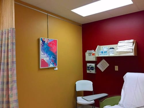 Abstract Painting | Oil And Acrylic Painting in Paintings by Michelle Silverman Art