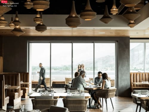 4 Saints Restaurant, Palm Springs | Pendants by Hamimi | Kimpton Rowan Palm Springs Hotel in Palm Springs