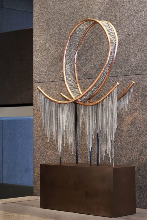 Loop | Sculptures by Beth Kamhi | Time-Life Building in Chicago