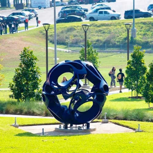 Cicek | Public Sculptures by Yvonne Domenge | Sam Houston State University in Huntsville
