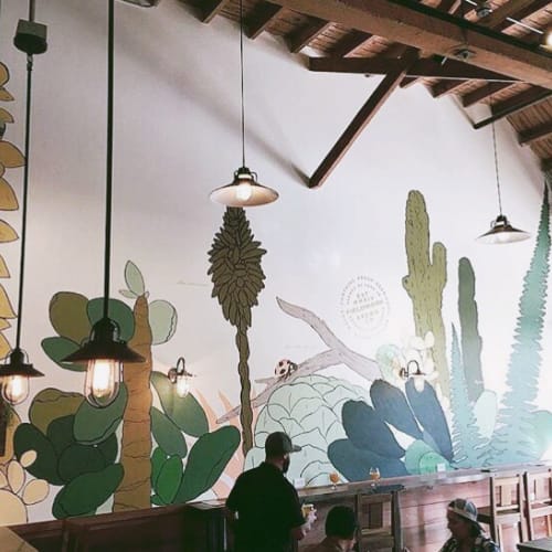 'Fieldwork' | Murals by Irubiel Moreno | Fieldwork Brewing Company in Sacramento