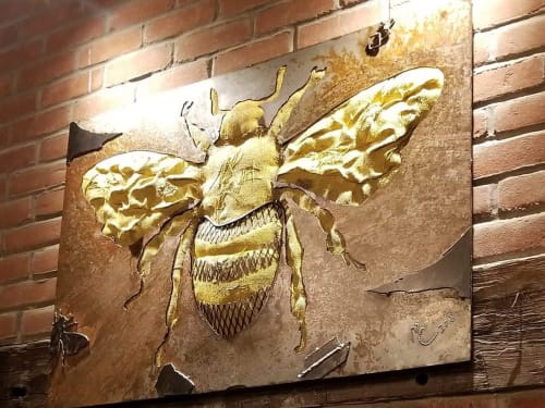 All the Buzz | Wall Hangings by Michael Colemire Designs | Beehive Augusta Tavern in Augusta
