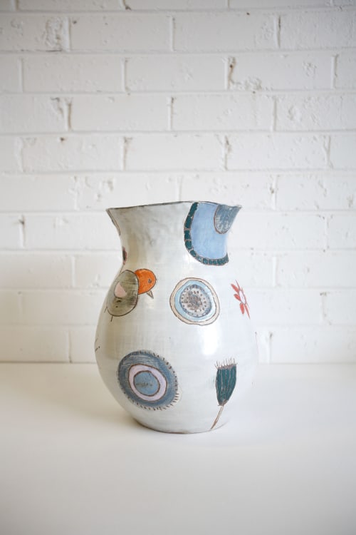 Natures Stories in Blue | Sculptures by Shellie Christian Ceramics