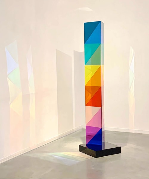 Chroma Column | Sculptures by Studio Seda Saar | Gallery 825 in Los Angeles