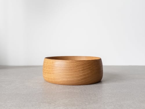 F-Bowl Wooden - Naturel Kestane | Dinnerware by Foia