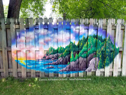 Portal to Presque Isle | Murals by Art of Adrienne