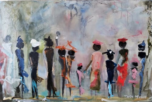 Black Lives Matter | Oil And Acrylic Painting in Paintings by Marie Manon Art
