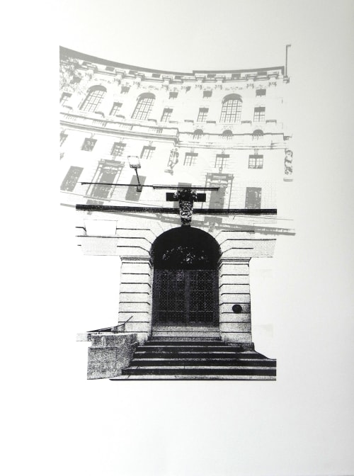 Artwork for the Ned's Club members dining room | Paintings by Sara J Beazley | The Ned in London