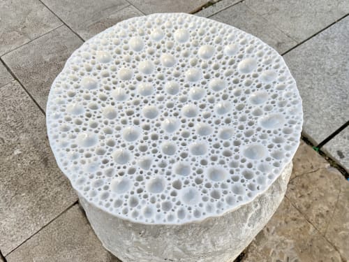 "White cloud" | Decorative Bowl in Decorative Objects by "Living Water" Design by Bojana Vuksanović