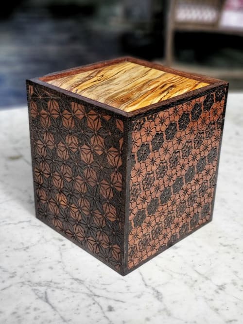 Treasure Box #1 (Tiered Tea Box) | Tableware by Copper Pig Woodworking