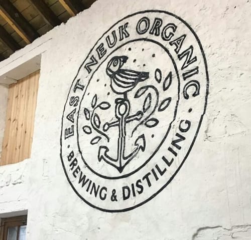East Neuk Organic Signage | Signage by Journeyman Signs (TATCH) | East Neuk Organic Brewing & Distilling in Saint Monans