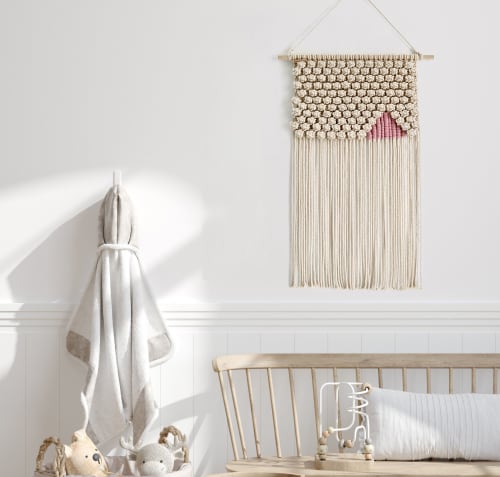 Himalayas | Macrame Wall Hanging in Wall Hangings by YASHI DESIGNS