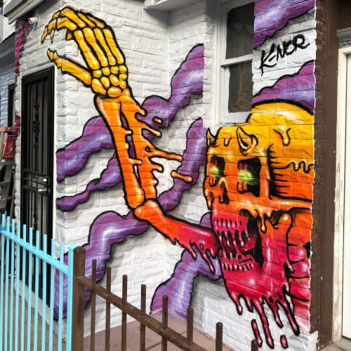 Wall Mural | Murals by K-NOR | Zero Kids in Jersey City