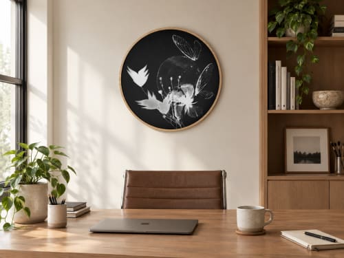 Reflection in Time, Limited Edition 20, Photogram on Mirror | Photography by Jessica Brown