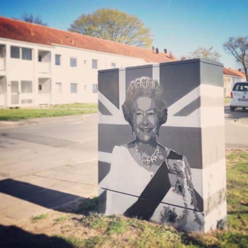Queen Mural | Street Murals by SMOE NOVA