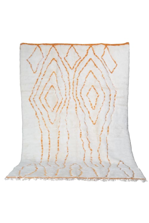 Contemporary Beni Ourain Moroccan Rug | Area Rug in Rugs by Kechmara D