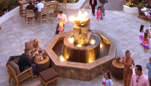 Font O’ Fire Sculptural Firebowl | Fireplaces by John T Unger | bluEmber in Rancho Mirage
