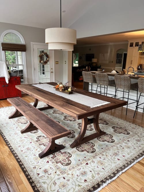 Custom Walnut Dining Table | Tables by TRM WoodCraft