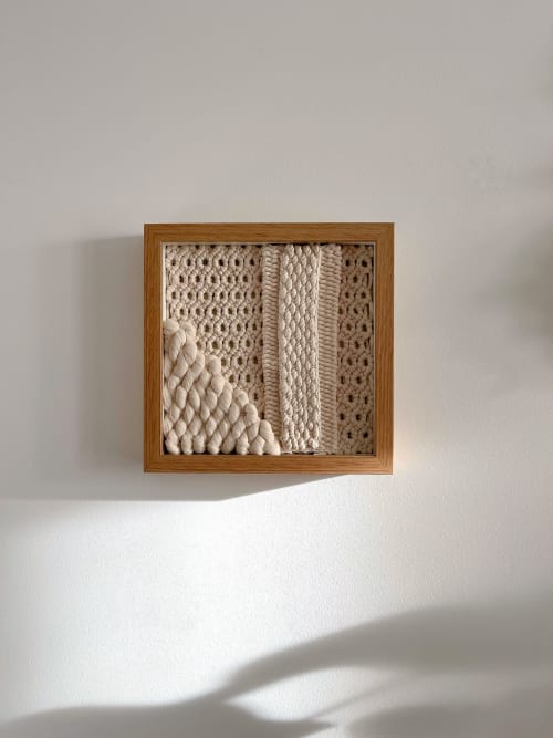 FRAME I | Handwoven Wall Art | Wall Hangings by Ana Salazar Atelier