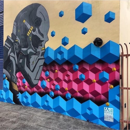YESTERDAY THIS HAPPENED | Murals by SNUB23 | Santa Clara Elementary School in Miami
