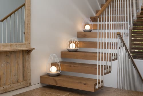 Ova Lights | Lamps by Ardoma Creations by Dror Kaspi | Private Residence, Tzukei Yam, Israel in Tzukei Yam