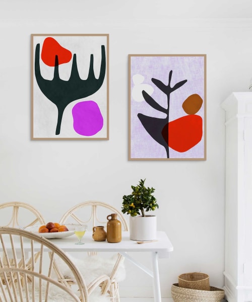 30 Days of Shapes | Art & Wall Decor by Nancy Purvis | Raleigh in Raleigh
