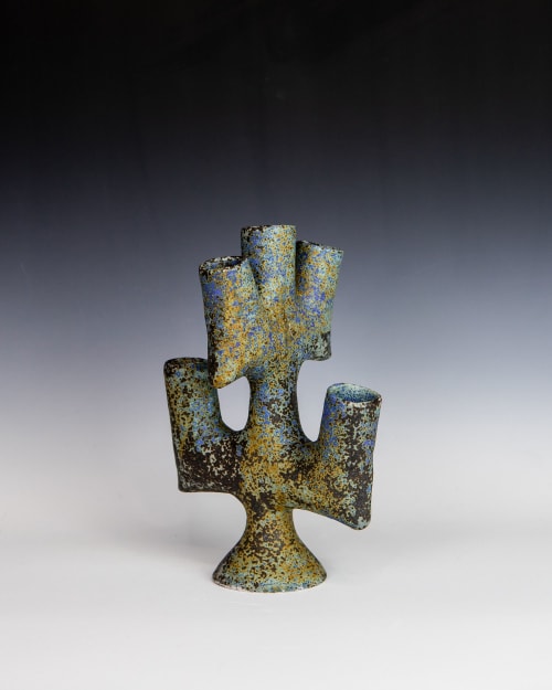 Candelabra | Candle Holder in Decorative Objects by Lisa B. Evans Ceramics