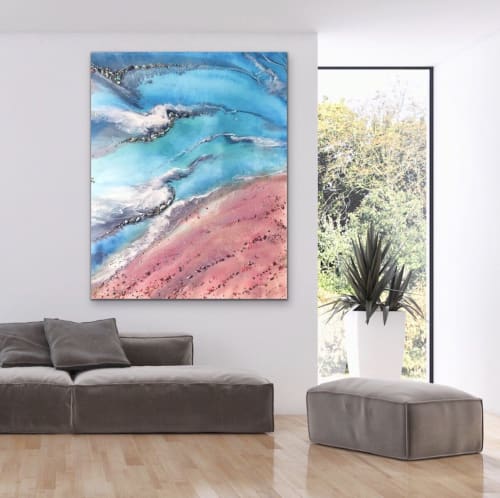 Azure | MARIE ANTUANELLE | Original Seascape Painting | Paintings by ANTUANELLE | Sydney in Sydney