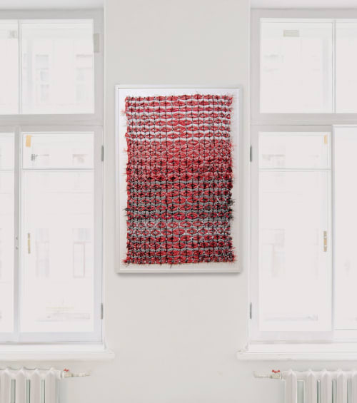 Art Weaving: Life Lines | Wall Hangings by Doerte Weber