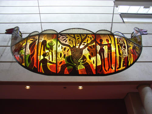 Glass boats | Art Curation by Gallery Lake House | Hotel Murano in Tacoma