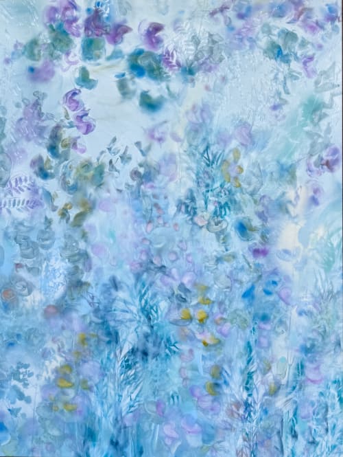 Sweet Pea | Oil And Acrylic Painting in Paintings by Kozyuk Gallery