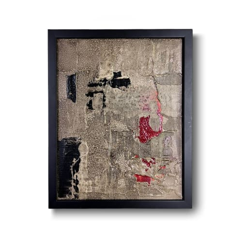 Basalt No. 3 - Original mixed-media abstract | Mixed Media in Paintings by J. Kent Martin