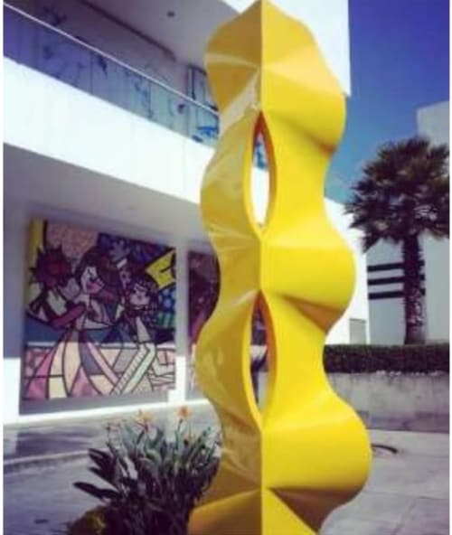 Jabín | Public Sculptures by Yvonne Domenge | Autonomous University of Puebla in Tecamachalco