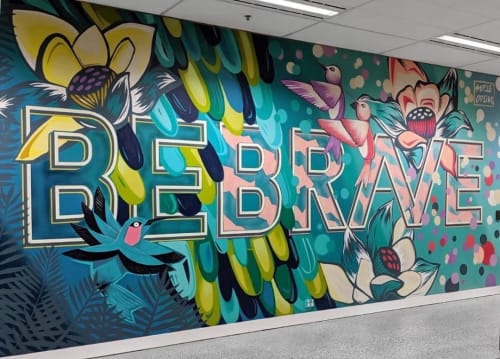 Be Brave | Murals by Sophi Odling | Cisco Meraki in Sydney