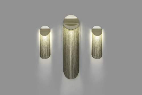Ce Petite -   Fringes Wall Sconce by d'Armes | Sconces by Studio d'Armes