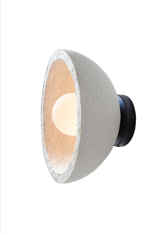 MushLume Hemi Sconce - Small | Sconces by MushLume Lighting