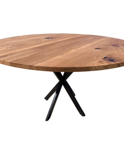 The Modern Round | Hardwood Dining Table | Tables by TRH Furniture