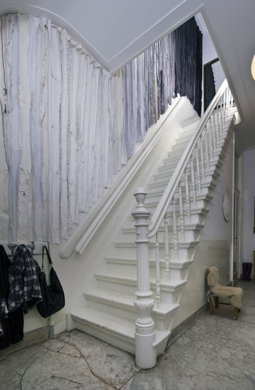 Hades Lives Upstairs | Wall Hangings by Waste Textiles Artist Femke van Gemert