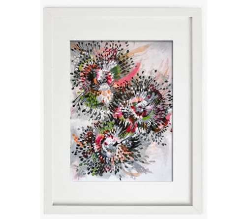 Spokes and Spikes | Oil And Acrylic Painting in Paintings by Judy Century Art