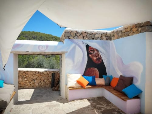 Portrait Mural | Street Murals by Shipwreck