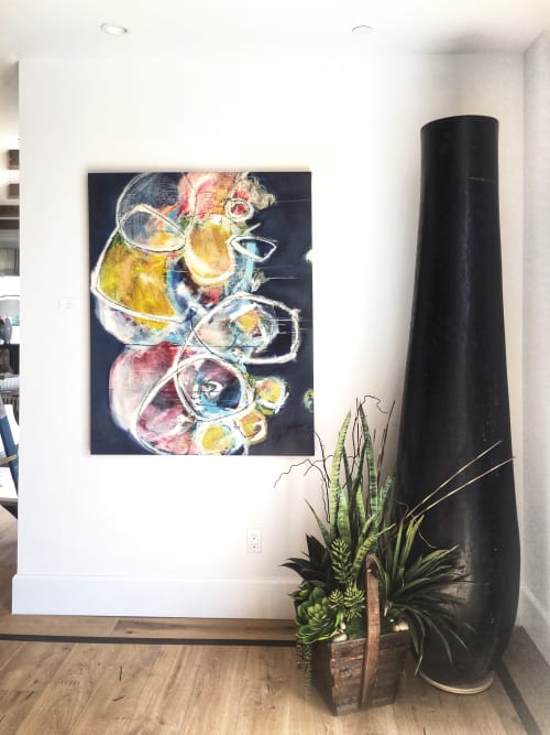 Uncovered VIII | Mixed Media by Elisa Gomez Art | San Juan Capistrano Residence in San Juan Capistrano