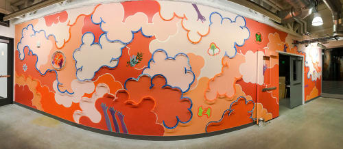 “Hoop Dreams” mural | Murals by Maria Molteni | Facebook Boston in Cambridge