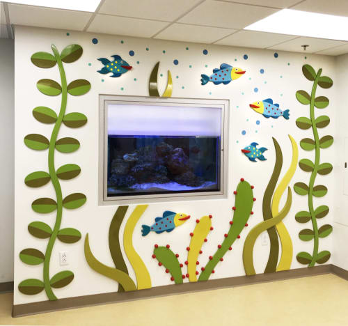 Aquarium | Art & Wall Decor by Gannon Ogilvie | East Tennessee Children’s Hospital in Knoxville
