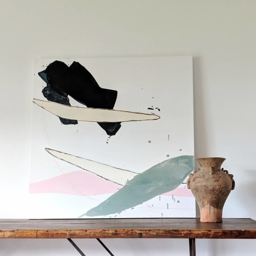 Abstract Painting | Oil And Acrylic Painting in Paintings by Anne Abueva Studio