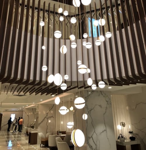 "Universe of the Gray D' Albion" | Lighting Design by Beau&Bien | Hôtel Barrière Le Gray d'Albion in Cannes
