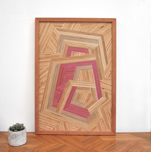 Wall Art - It wasn't that long ago | Wall Sculpture in Wall Hangings by Alexandra Cicorschi | San Francisco in San Francisco