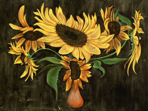 Sunflowers Print | Paintings by Sarah Stivers