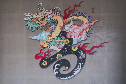 Rags To Riches | Murals by HongSik Kim | Ryse Hotel in Yanghwa-ro